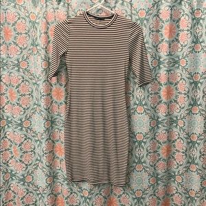 Stripe body con dress